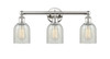 INNOVATIONS 616-3W-PN-G2511 Caledonia 3 23 inch Bath Vanity Light Polished Nickel