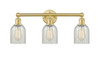 INNOVATIONS 616-3W-SG-G2511 Caledonia 3 23 inch Bath Vanity Light Satin Gold
