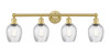 INNOVATIONS 616-4W-SG-G292 Salina 4 32 inch Bath Vanity Light Satin Gold