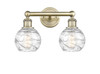INNOVATIONS 616-2W-AB-G1213-6 Athens Deco Swirl 2 15 inch Bath Vanity Light Antique Brass