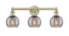 INNOVATIONS 616-3W-AB-G1213-6SM Athens Deco Swirl 3 24 inch Bath Vanity Light Antique Brass