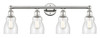 INNOVATIONS 616-4W-PN-G394 Ellery 4 31.75 inch Bath Vanity Light Polished Nickel