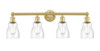INNOVATIONS 616-4W-SG-G394 Ellery 4 31.75 inch Bath Vanity Light Satin Gold