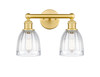 INNOVATIONS 616-2W-SG-G442 Brookfield 2 14.75 inch Bath Vanity Light Satin Gold