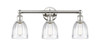 INNOVATIONS 616-3W-PN-G442 Brookfield 3 23.75 inch Bath Vanity Light Polished Nickel