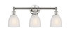 INNOVATIONS 616-3W-PN-G441 Brookfield 3 23.75 inch Bath Vanity Light Polished Nickel