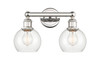 INNOVATIONS 616-2W-PN-G122-6 Athens 2 15 inch Bath Vanity Light Polished Nickel