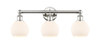 INNOVATIONS 616-3W-PN-G121-6 Athens 3 24 inch Bath Vanity Light Polished Nickel