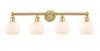 INNOVATIONS 616-4W-SG-G121-6 Athens 4 33 inch Bath Vanity Light Satin Gold
