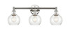 INNOVATIONS 616-3W-PN-G124-6 Athens 3 24 inch Bath Vanity Light Polished Nickel