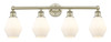 INNOVATIONS 616-4W-AB-G651-6 Cindyrella 4 33 inch Bath Vanity Light Antique Brass