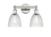 INNOVATIONS 616-2W-PN-G382 Castile 2 15 inch Bath Vanity Light Polished Nickel