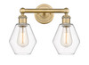 INNOVATIONS 616-2W-BB-G652-6 Cindyrella 2 15 inch Bath Vanity Light Brushed Brass