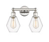 INNOVATIONS 616-2W-PN-G652-6 Cindyrella 2 15 inch Bath Vanity Light Polished Nickel