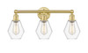 INNOVATIONS 616-3W-SG-G652-6 Cindyrella 3 24 inch Bath Vanity Light Satin Gold
