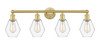 INNOVATIONS 616-4W-SG-G652-6 Cindyrella 4 33 inch Bath Vanity Light Satin Gold