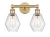 INNOVATIONS 616-2W-BB-G654-6 Cindyrella 2 15 inch Bath Vanity Light Brushed Brass