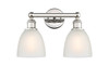 INNOVATIONS 616-2W-PN-G381 Castile 2 15 inch Bath Vanity Light Polished Nickel