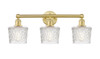 INNOVATIONS 616-3W-SG-G402 Niagra 3 24.5 inch Bath Vanity Light Satin Gold