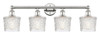 INNOVATIONS 616-4W-PN-G402 Niagra 4 33.5 inch Bath Vanity Light Polished Nickel