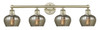 INNOVATIONS 616-4W-AB-G96 Fenton 4 33.5 inch Bath Vanity Light Antique Brass