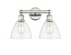 INNOVATIONS 616-2W-PN-GBD-752 Bristol Glass 2 16.5 inch Bath Vanity Light Polished Nickel