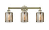 INNOVATIONS 616-3W-AB-G116 Cobbleskill 3 23 inch Bath Vanity Light Antique Brass