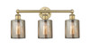 INNOVATIONS 616-3W-BB-G116 Cobbleskill 3 23 inch Bath Vanity Light Brushed Brass