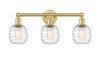 INNOVATIONS 616-3W-SG-G1013 Belfast 3 24 inch Bath Vanity Light Satin Gold