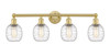 INNOVATIONS 616-4W-SG-G1013 Belfast 4 33 inch Bath Vanity Light Satin Gold