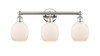 INNOVATIONS 616-3W-PN-G101 Belfast 3 24 inch Bath Vanity Light Polished Nickel