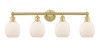 INNOVATIONS 616-4W-SG-G101 Belfast 4 33 inch Bath Vanity Light Satin Gold