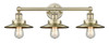 INNOVATIONS 616-3W-AB-M4-AB Edison 3 26 inch Bath Vanity Light Antique Brass
