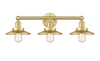 INNOVATIONS 616-3W-SG-M4-SG Edison 3 26 inch Bath Vanity Light Satin Gold