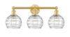 INNOVATIONS 616-3W-SG-G1213-8 Athens Deco Swirl 3 26 inch Bath Vanity Light Satin Gold