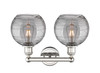 INNOVATIONS 616-2W-PN-G1213-8SM Athens Deco Swirl 2 17 inch Bath Vanity Light Polished Nickel