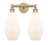 INNOVATIONS 616-2W-BB-G651-7 Cindyrella 2 16 inch Bath Vanity Light Brushed Brass