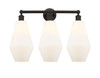 INNOVATIONS 616-3W-OB-G651-7 Cindyrella 3 25 inch Bath Vanity Light Oil Rubbed Bronze
