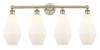 INNOVATIONS 616-4W-AB-G651-7 Cindyrella 4 34 inch Bath Vanity Light Antique Brass