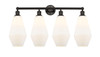 INNOVATIONS 616-4W-OB-G651-7 Cindyrella 4 34 inch Bath Vanity Light Oil Rubbed Bronze