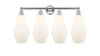 INNOVATIONS 616-4W-PC-G651-7 Cindyrella 4 34 inch Bath Vanity Light Polished Chrome