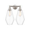 INNOVATIONS 616-2W-SN-G652-7 Cindyrella 2 16 inch Bath Vanity Light Satin Nickel