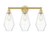 INNOVATIONS 616-3W-SG-G652-7 Cindyrella 3 25 inch Bath Vanity Light Satin Gold