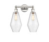 INNOVATIONS 616-2W-PN-G654-7 Cindyrella 2 16 inch Bath Vanity Light Polished Nickel