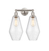 INNOVATIONS 616-2W-SN-G654-7 Cindyrella 2 16 inch Bath Vanity Light Satin Nickel