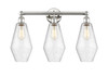 INNOVATIONS 616-3W-PN-G654-7 Cindyrella 3 25 inch Bath Vanity Light Polished Nickel