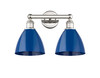 INNOVATIONS 616-2W-PN-MBD-75-BL Edison 2 16.5 inch Bath Vanity Light Polished Nickel