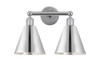 INNOVATIONS 616-2W-PC-MBC-8-PC Ballston Cone 2 17 inch Bath Vanity Light Polished Chrome
