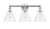 INNOVATIONS 616-3W-PN-GBC-82 Berkshire 3 26 inch Bath Vanity Light Polished Nickel