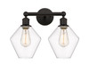 INNOVATIONS 616-2W-OB-G652-8 Cindyrella 2 17 inch Bath Vanity Light Oil Rubbed Bronze